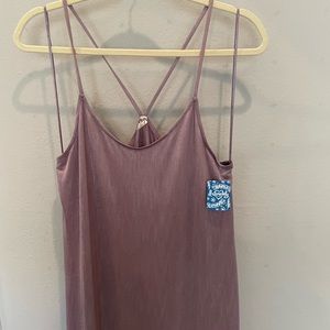 Mauve Free People Maxi Dress